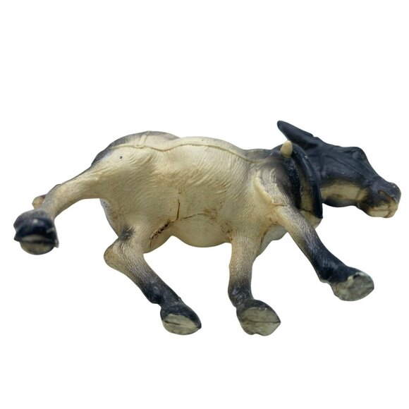 Donkey Mule Celluloid Bobblehead Nodder Figurine Rustic Vintage Bobble Head 4" - Picture 5 of 6